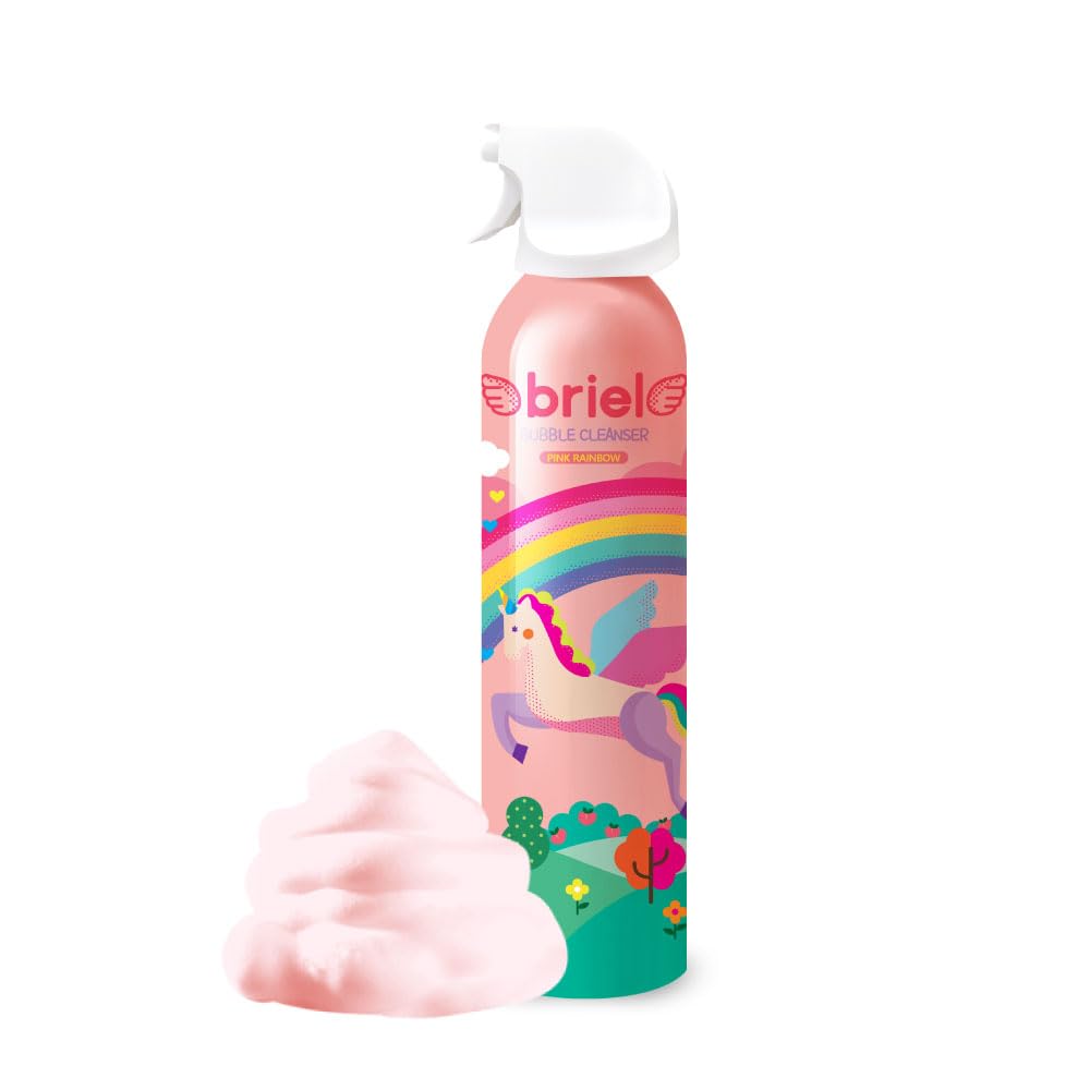 Briel Bubble Play Bubble Cleanser 200ml Kids Body Bath Time Peach Scent Soap, Fun, синий