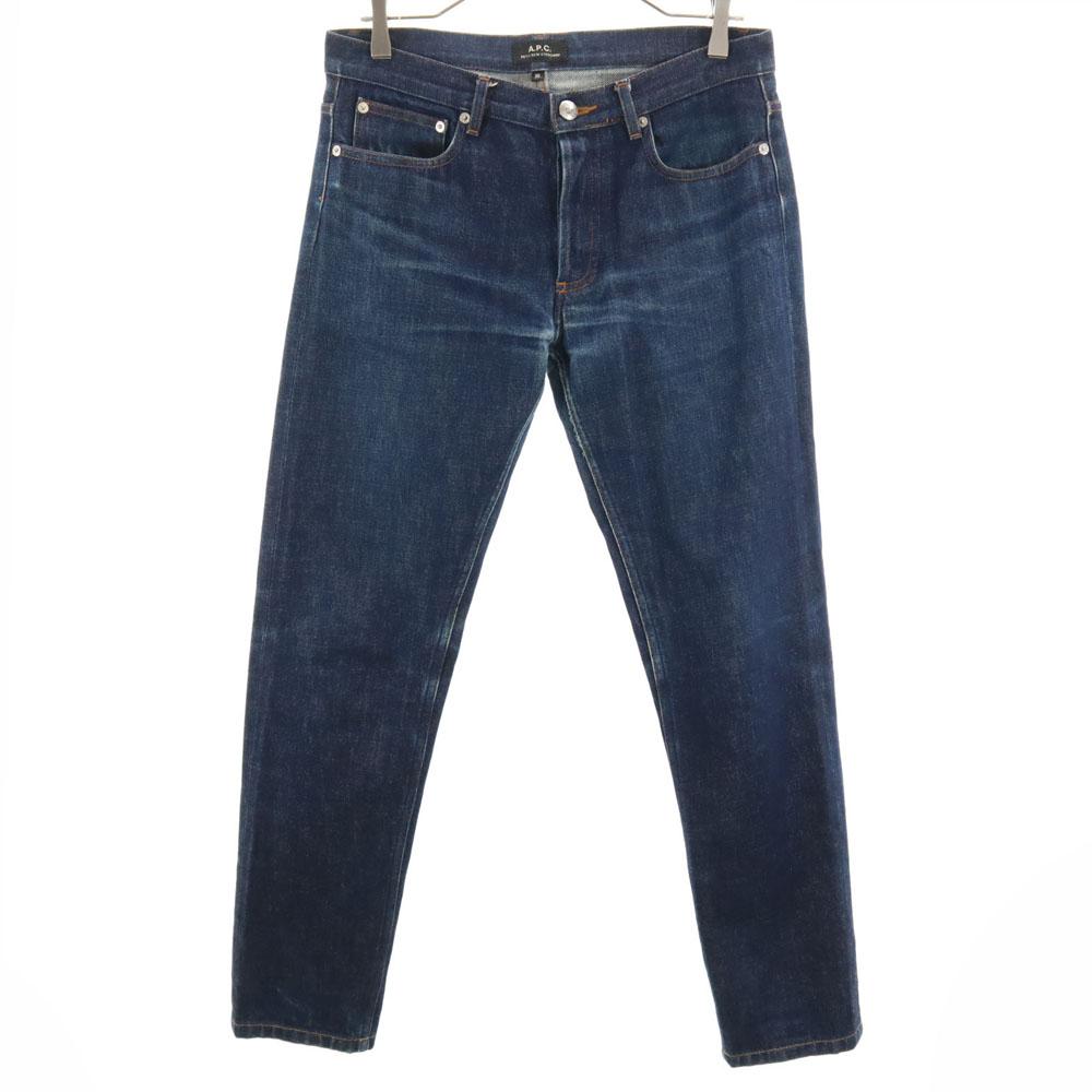 A.P.C. straight Denim pants w30 Navy jeans Men's Used