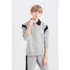 Size 2 Piece Polo Neck Printed Thick Sweatshirt Waist Totage Paas Tire Tracksuit Six