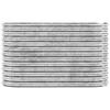 Vidaxl Podwyższona Donica, Malowana Proszkowo Stal 114X40X68 Cm