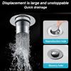 Stainless Steel Floor Drain Filter Washbasin Plug Anti Odor Pop-Up Bounce Core Basin Stopper Hair Catcher Shower Sink Strainer