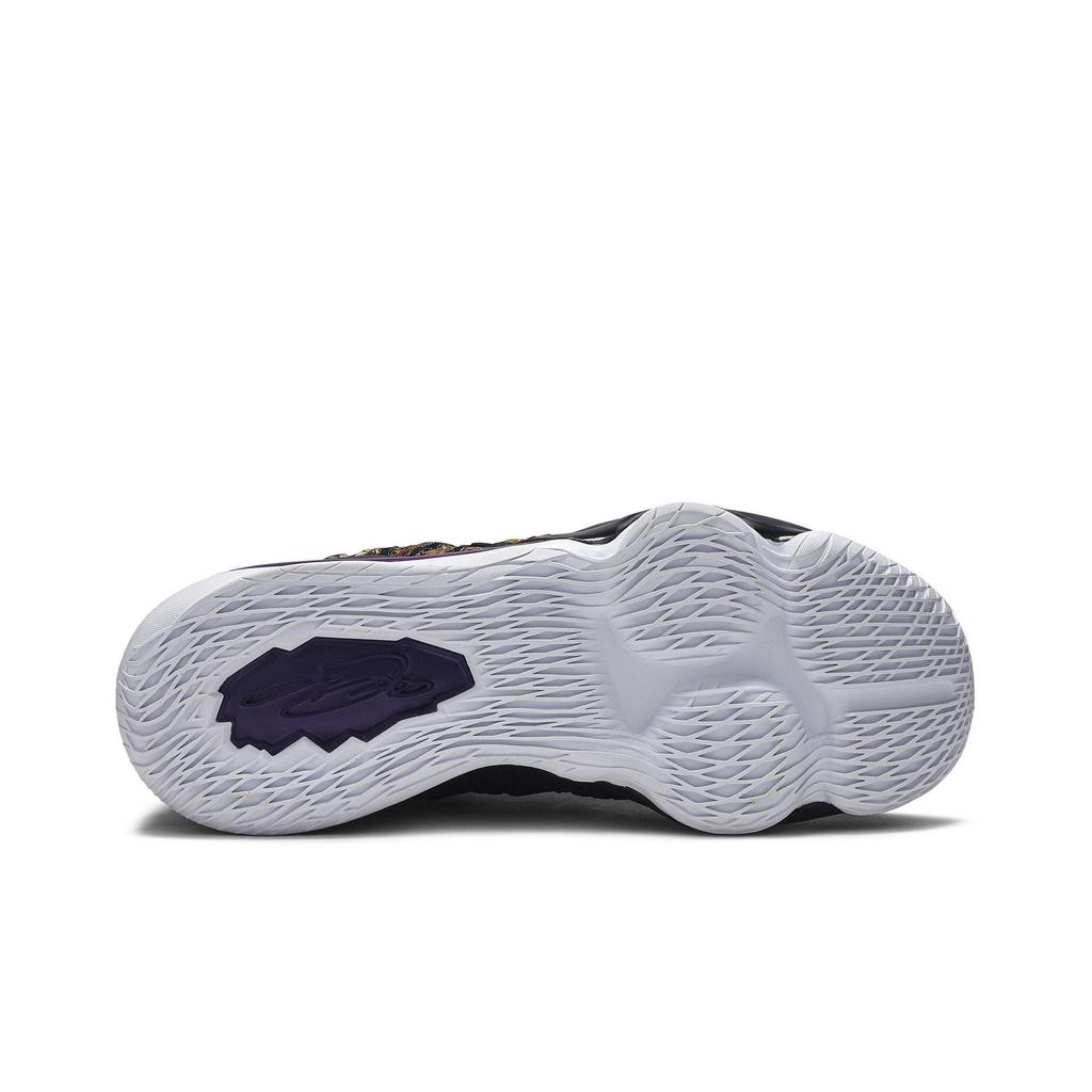 Nike LeBron 17 'Lakers' (Unisex) Black / White / Eggplant / Amarillo Basketball Shoes BQ3177 004