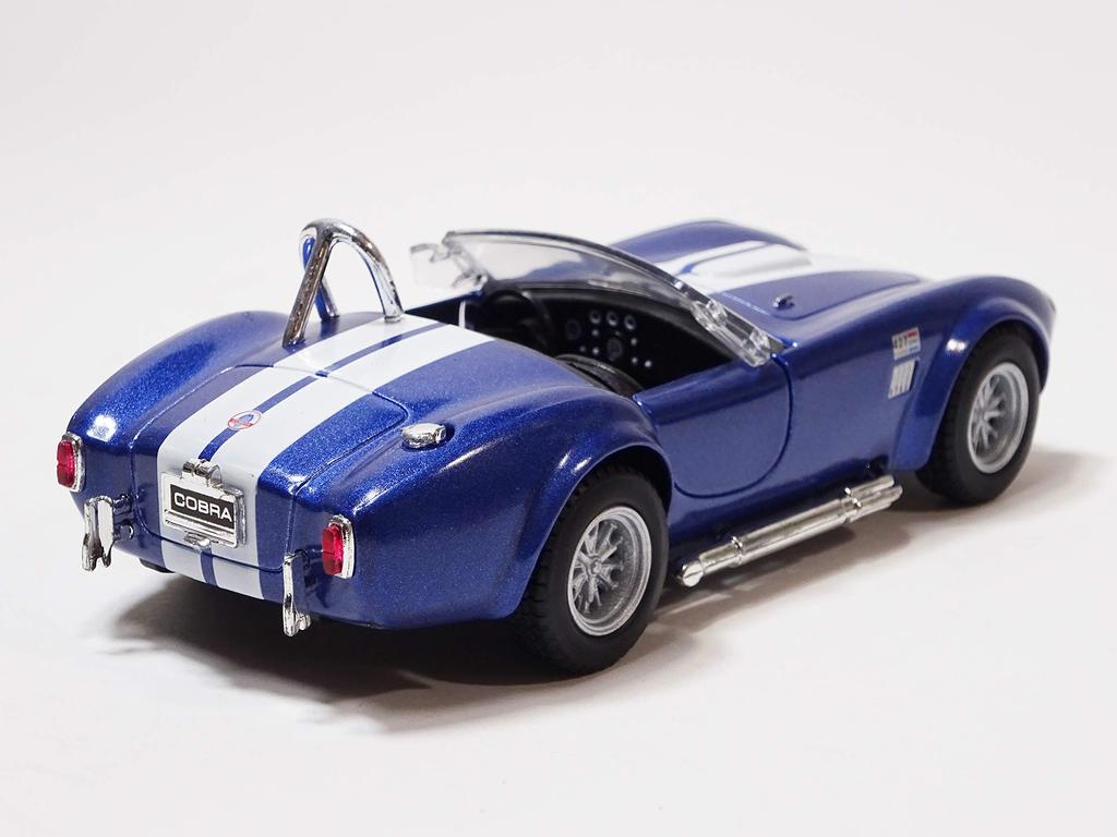 Kinsmart Shelby Cobra 427 Blue Diecast Car KT5322 S/C 1/32
