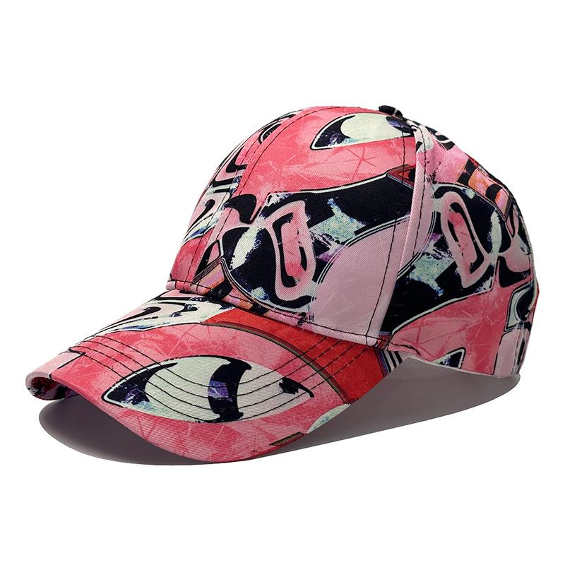 

Бейсболка Жіноча Чоловіча Унісекс Літній Сонцезахисний Капелюх Ретро Геометричні Кепки Снепбек Для Чоловіків Повсякденний Хіп-Хоп Вуличні Танці Вечірка Подорожі Новий 56-58CM
