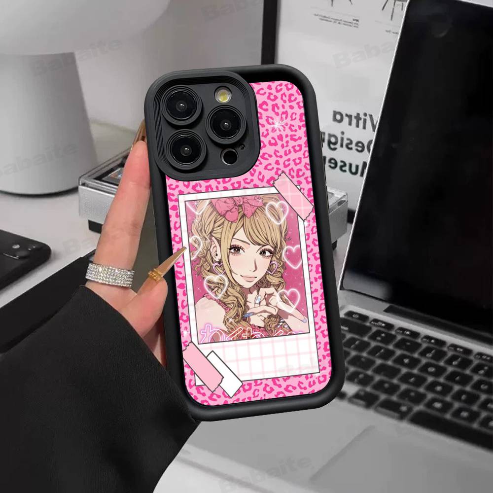Fashion Gyaru Gyaru Gril Phone Case For IPhone 11 12 13 16 15 17 14 Pro Max Soft Funda Silicone Cover