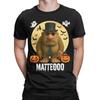Matteo Mateo Matteooo Italienischer Hirnfäule Meme Halloween T-Shirt Für Mann Sommer T-Shirts Rundhals Harajuku T-Shirt Kleidung