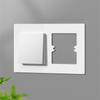 86 Type Wall Ceramic Tile Switches Panel Hole Cover Plastic Switches Socket Frame Wall Panels Decorative Frame Cover