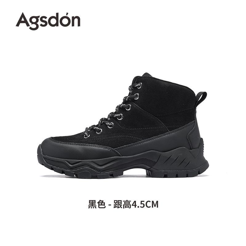 Augustine Martin Boots Women's 2025 New Summer Retro British Style Thick-soled Low-top Short Boots Outdoor Sports