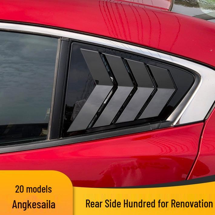 Mazda 3 Axela Body Kit: Front Lip, Bumper Spoiler, Louvers, Side Skirt