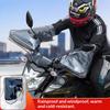 Motorcycle Scooter Bicycle Windproof Rainproof Winter Keep Warm Hot Protect Handlebar Handle Large Guard Cover Gloves