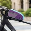 Vodotěsná taška na horní rám kola Velkokapacitní MTB pouzdro Cyklistické příslušenství