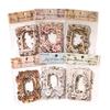 10pcs Memo Pads Material Paper Retroactive Memory Junk Journal Scrapbooking Cards Retro Background Decoration Paper