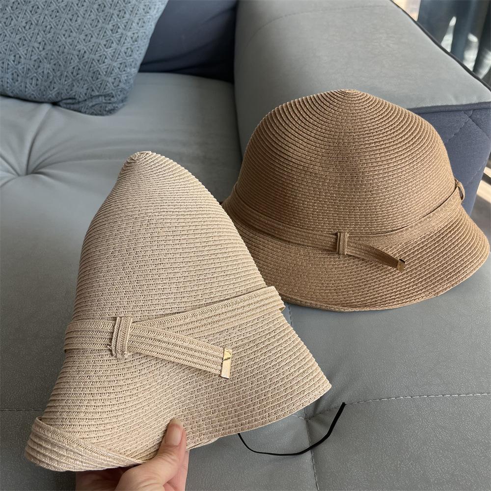 Strohhut Strohhut Kinder Badeurlaub Strandhut Sommer Sonnenschutz Sonnenhut Fischerhut Beckenhut Tide