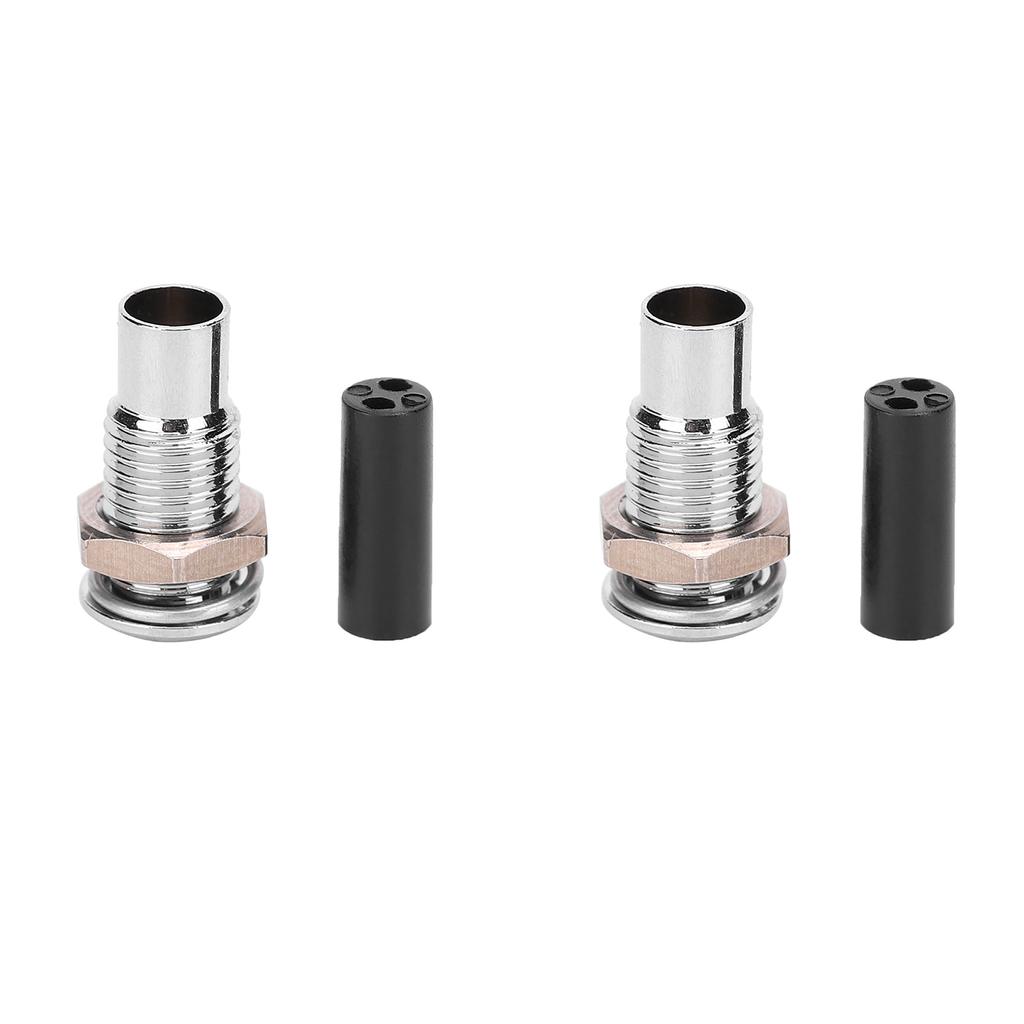 20Pcs LED Holder Bezel Mount Brass LightEmitting Diode Flat Metal Base Industrial Control 3mm