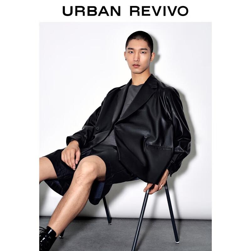 

Мужская ретро-современная куртка из полиуретана UR M