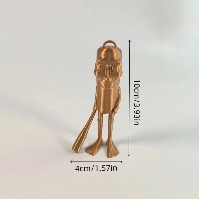 Tung Tung Sahur Italian Brainrot Wooden Stick Creative Toys Desktop Decoration Collection Ornaments Funny Doll Toy Gift