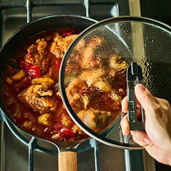 Vermicular Frying Pan Dedicated Glass Lid 24cm