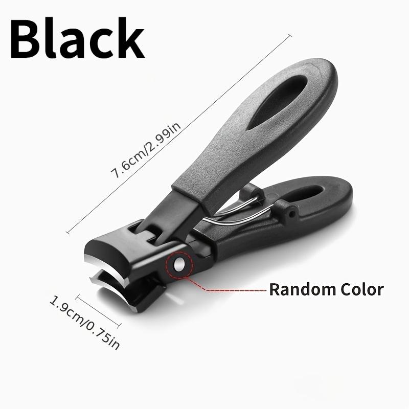 

Large Jaw 8mm Openning Nail Clipper Thick Hard Special Nail Cutter Stainless Steel Manicure Tools Toe Cutter Trimmer Anti-Splash