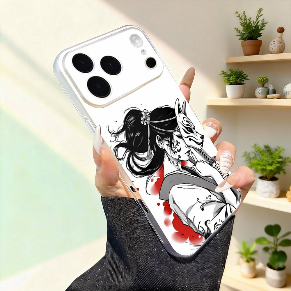 

Samurai Warrior Geisha Cool For iPhone 11,12,13,14,15,16,17,Pro,Max,Plus,Mini,SE4,E Phone Case With Magsafe Wireless iPhone13PRO
