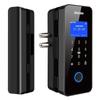 ZUCON Smart Fingerprint & Password Bluetooth Glass Door Lock CN plug (adapter included)