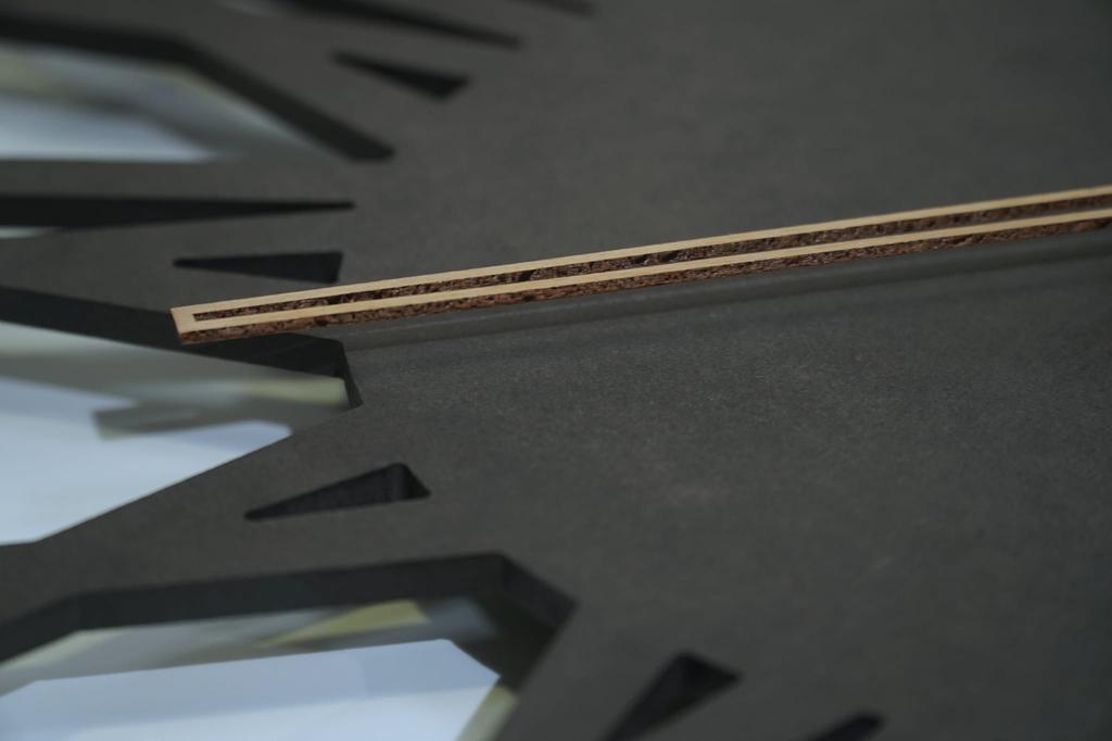 Large Loft Adulto wall clock 50cm black