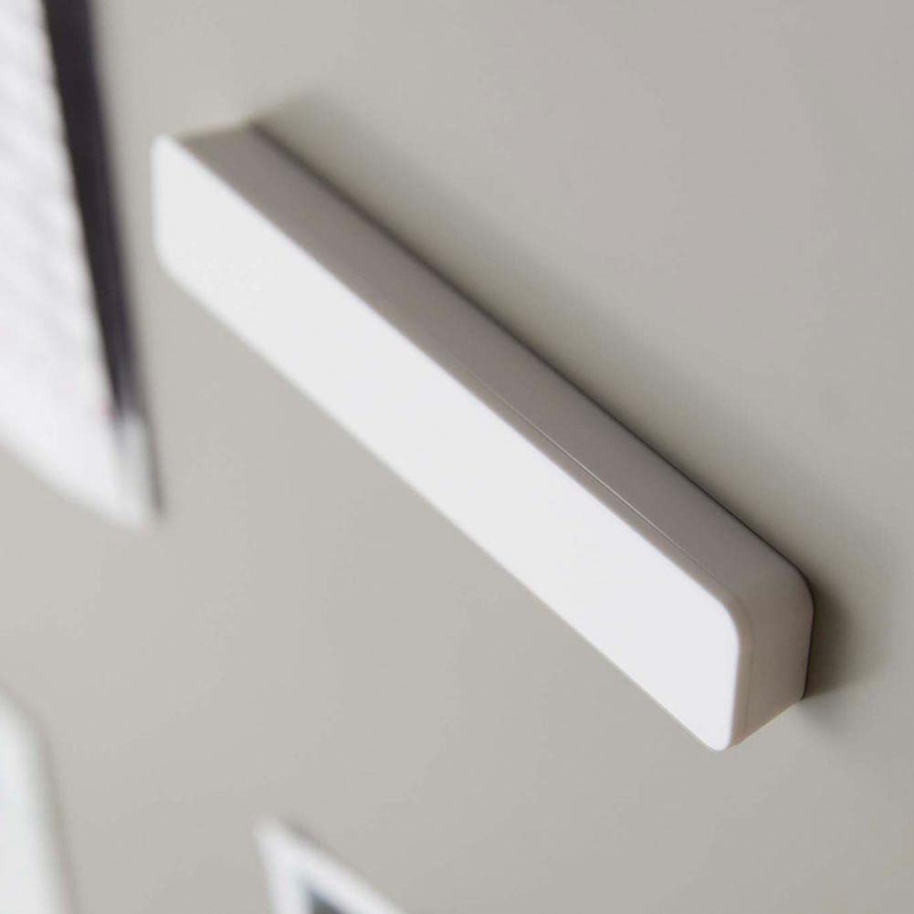 Yamazaki Magnet Bars, Set of 4, White, Approx. W10 x D1 x H1.8cm (Each), Tower, Easy to Remove, 5407