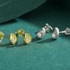 Tancise 925 Sterling Silver Zircon Earrings Drop Earrings For Women Wedding Party Gifts