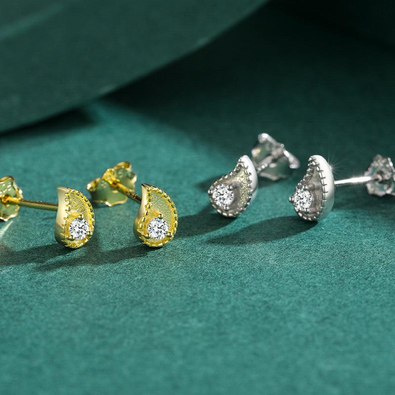 Tancise 925 Sterling Silver Zircon Earrings Drop Earrings For Women Wedding Party Gifts