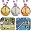 2.55 in Medal Football Competition Prize Souvenir Gift Gold PP Winner Medal Gold Silver Bronze Prize for Competitions