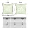Pastel Daisy Floral Pattern Pillow Case Graphic Pillow Cover For Sofa Couch Bed Living Room Novelty Pillowcases