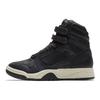 Puma Baskets Montantes Mi-Hautes Palace Guard Courtside Unisexe Noir Blanc 370069-01