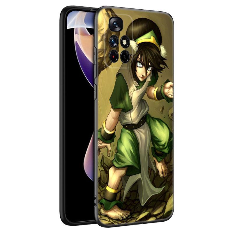 Avatar The Last Airbender Black Silicone Phone Case For Xiaomi Redmi Note 10 11 11S 12 13 4G 8 9 11T Pro 5G Plus 8T 9S 10S 12S