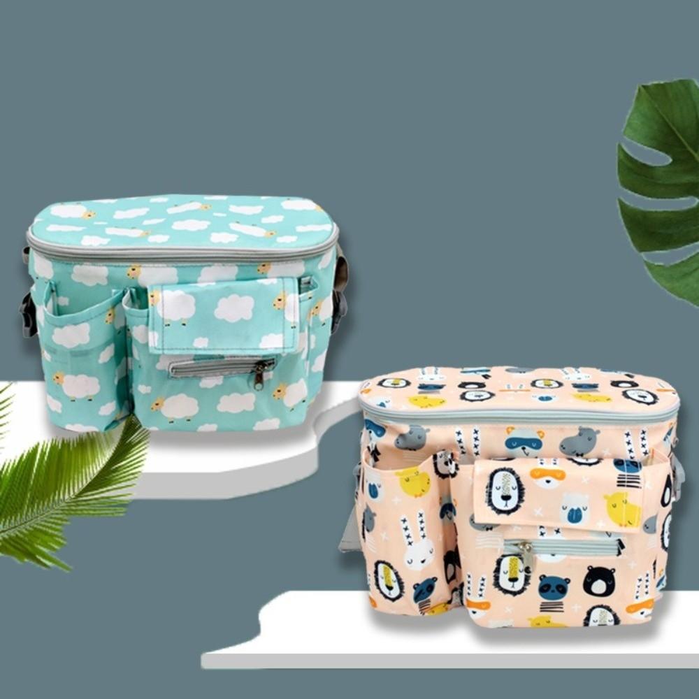 Large Capacity Diaper Bag Oxford Cloth Pram Accessories Stroller Organizer  Pushchair Use