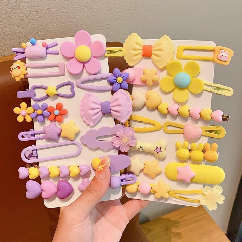 14-Piece Set of Cute Hair Clips for Girls - 2025 New Style Hair Accessories