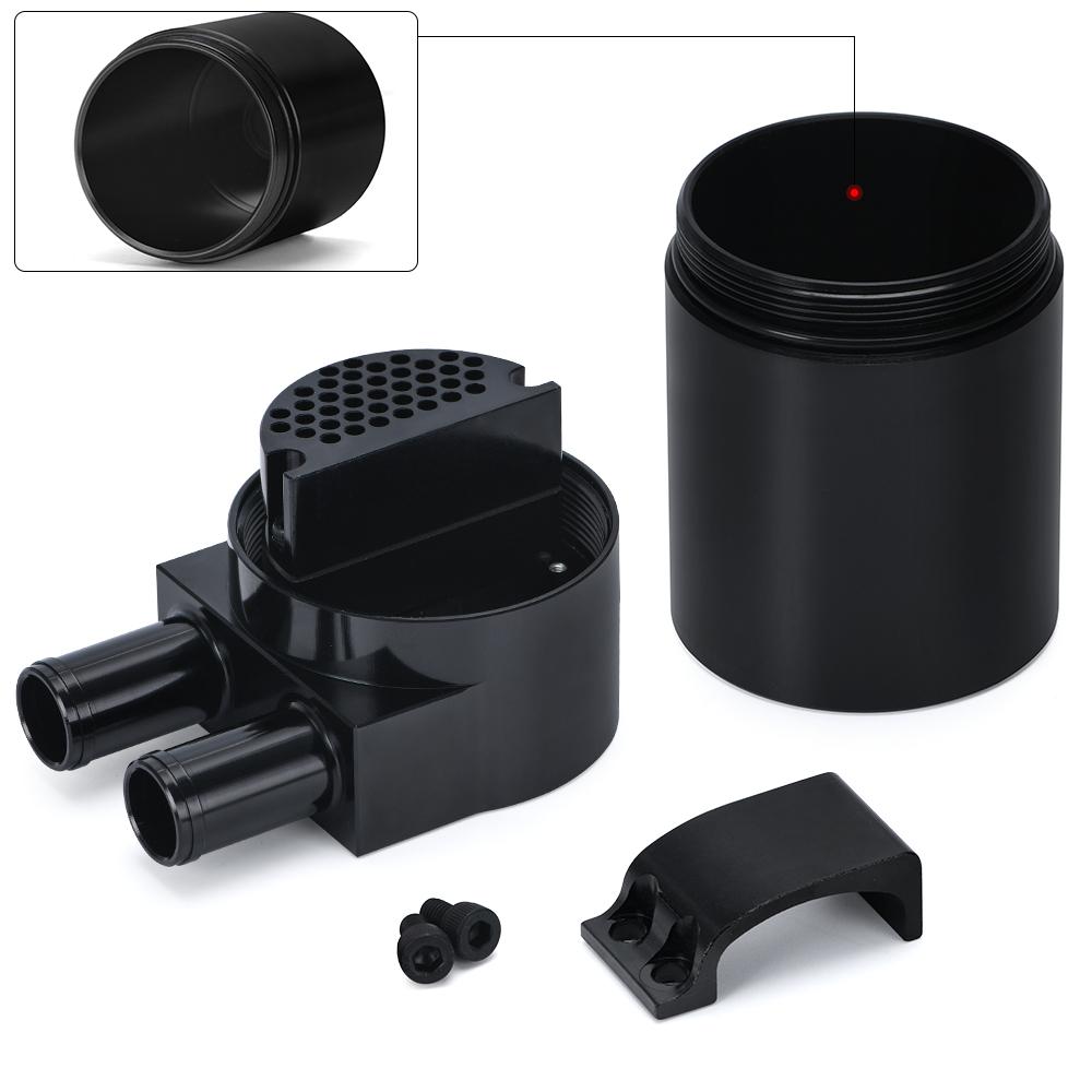 High Performance Black Aluminum Alloy Reservior Oil Catch Can Tank for BMW N54 335