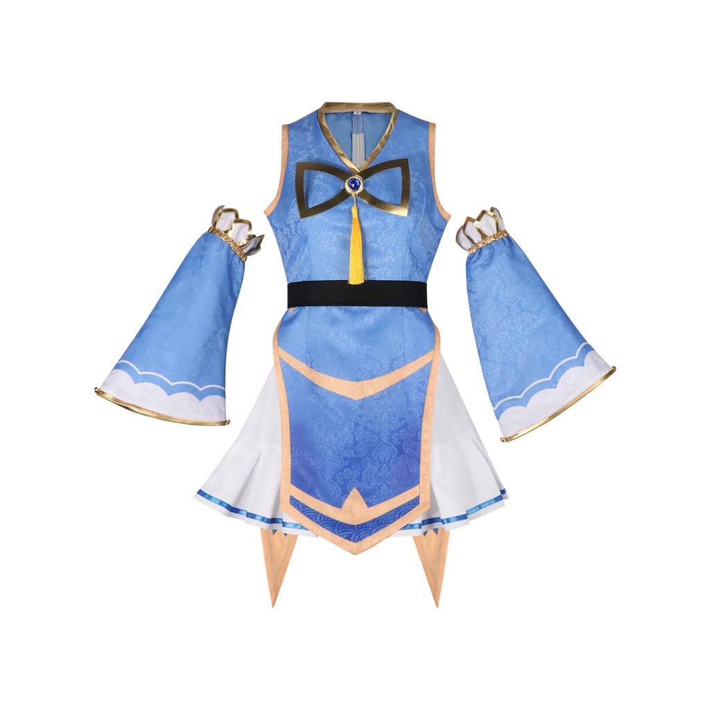 Mini World Cosplay Costume For Anime Role Playing With Polyester Fabric For Game Events