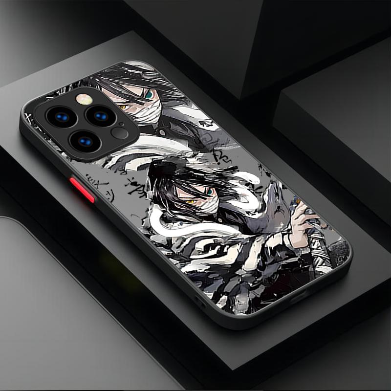 Anime D-Demon Slayer For iPhone 16 15 Promax Phone Case for Iphone 13 Case Silicone Matte Cover Shockproof Protective Soft Cover
