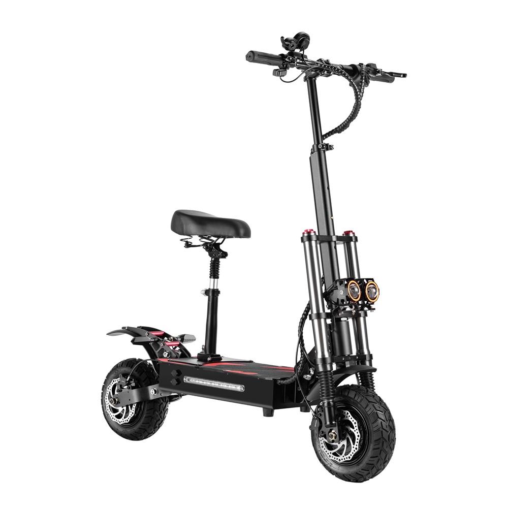 BOYUEDA S3-11 85KM/H 3000W Dual Motor E-Scooter - 120KM Range, Off-Road Tires, 45° Climb, CE/FCC Certified(NO ABE)