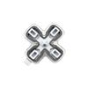 כפתורי D-Pad ג'ויסטיק כיסויי אגודל סט כפתורי Abxy חלק חלופי לתיקון עבור בקר Ps5 אביזרים למשחקים