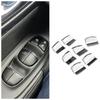 Car Window Lift Button Sequin Sticker for Nissan Rogue March Sentra Versa Sunny Teana Altima Juke Kicks Pathfinder Qashiqai