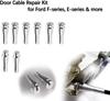 GZZTORES 8 End Door Cable Repair Kit Replacement for Ford F-Series E Series Ranger