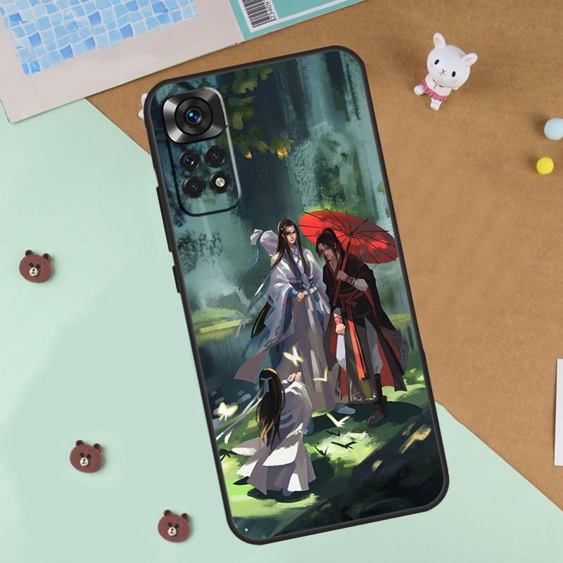 Anime Mo Dao Zu Shi Case For Xiaomi Redmi 14C 10C 12C 13C Cover For Redmi Note 14 Pro 13 9 10 11 12 10S 11S 12S