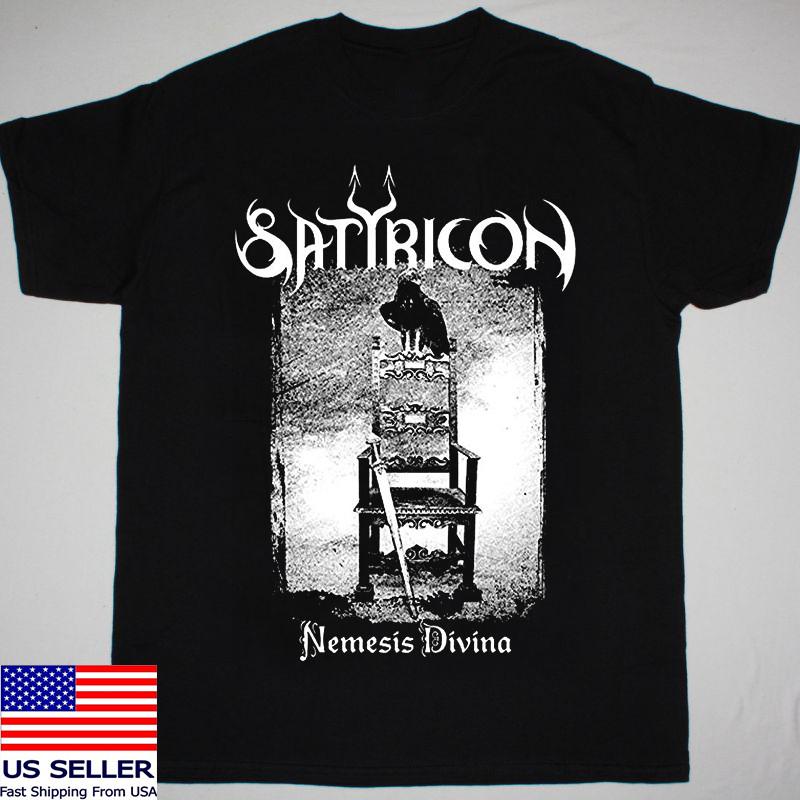 Satyricon Dark Medieval Times Unisex Black T Shirt  Unisex T-Shirt L
