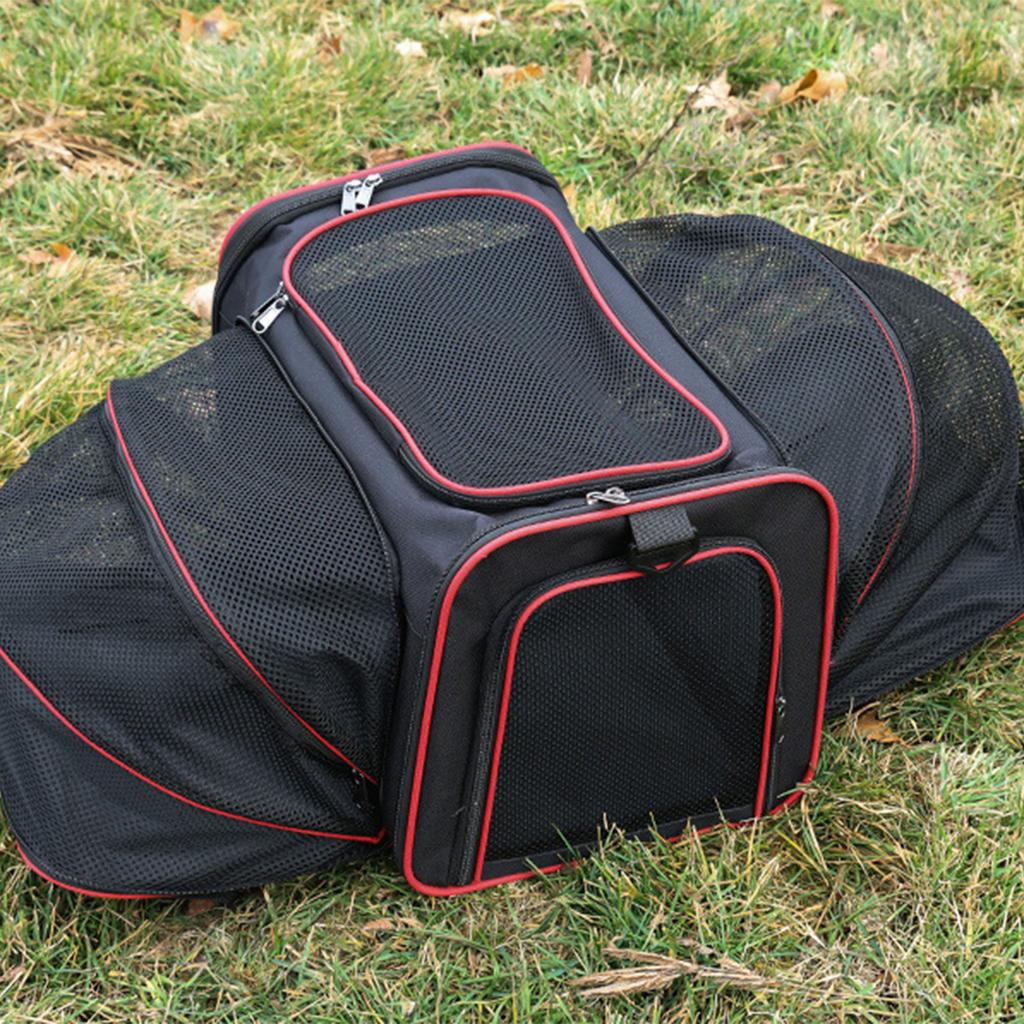 Carrying Pet Carrier Bag for Dogs and Cats, Carrier Bag for Small Dogs Waterproof Pet Expandable Outgoing Tote Bag