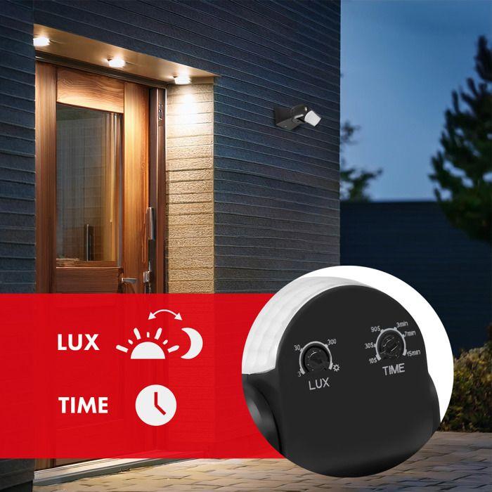 Détecteur de mouvement infrarouge maclean energy mce201b