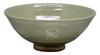 Nakamura Yohei Matcha Diameter X Height Flat Tea Cloud and Crane Paper Boxed Bowl, Gray, Size 14.4cm 6cm, Bowl, Celadon,