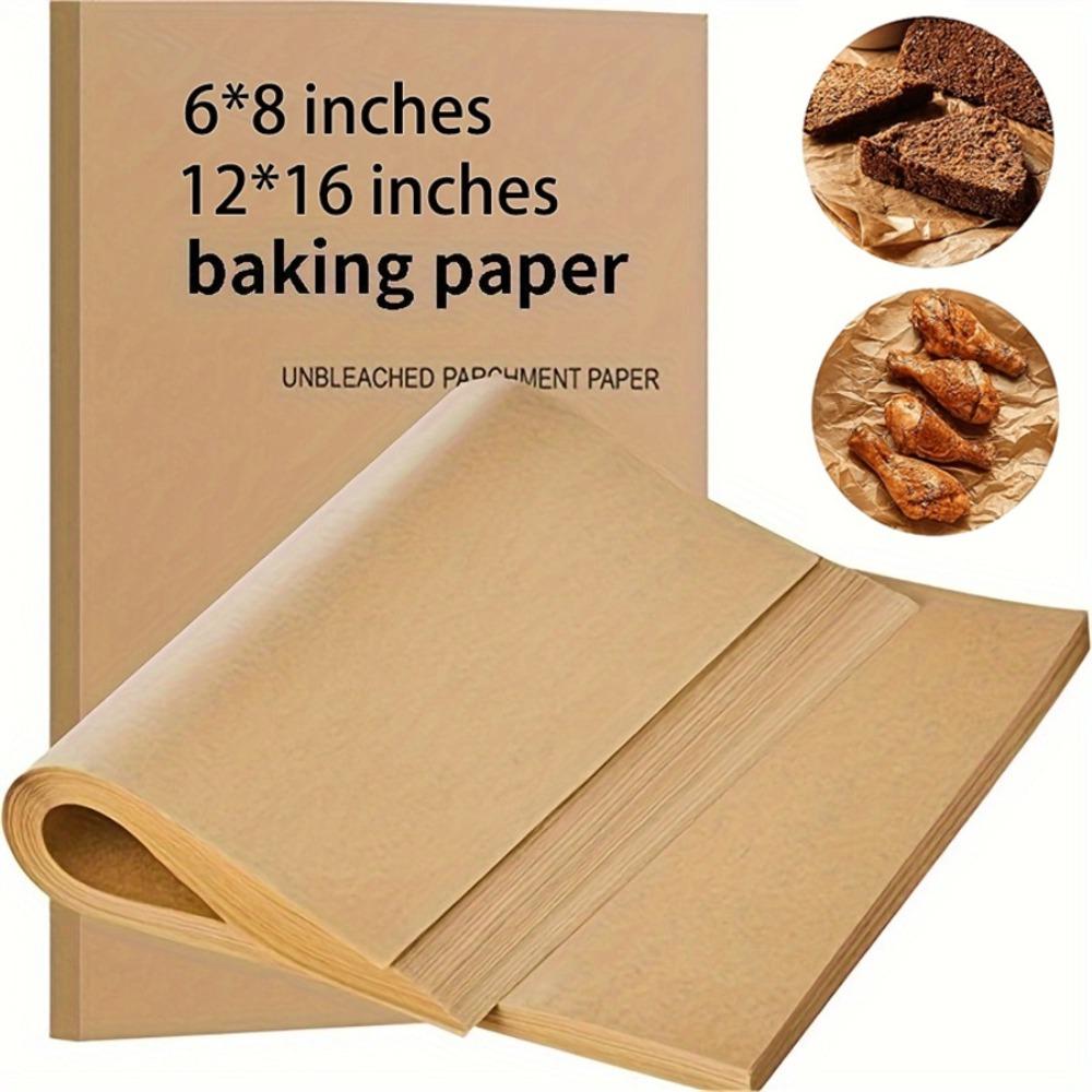 50/200PCS Anti-oil Baking Paper Suitable Baking Non-stick Parchment High Quality BBQ Paper  Kitchen