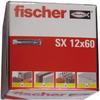 Chevilles À Expansion Nylon S 12X60 Boîte De 25 - FISCHER - 70012