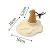 Soft PVC Ice Cream Door Stopper Detachable Ice Cream Shape Door Stop Wall Protector Anti-Collision Pad Funny Design