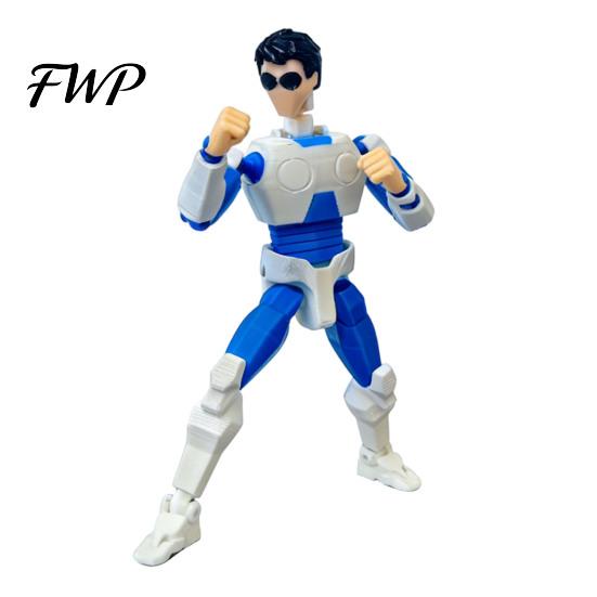 Cartoon Character Figurine Action Figure 3D Printed Posable Articulated Toy Model Collectible Fidget Decoration Anime Fans Gifts